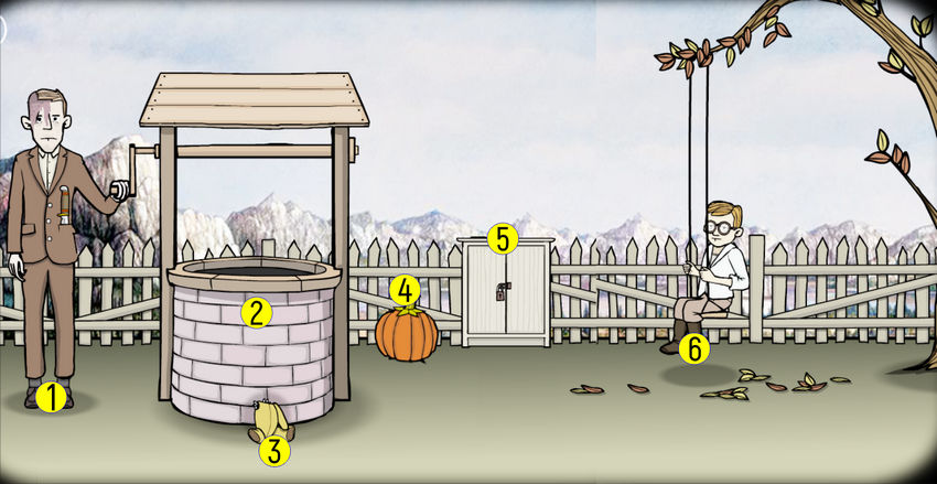 Rusty Lake Roots. Качели