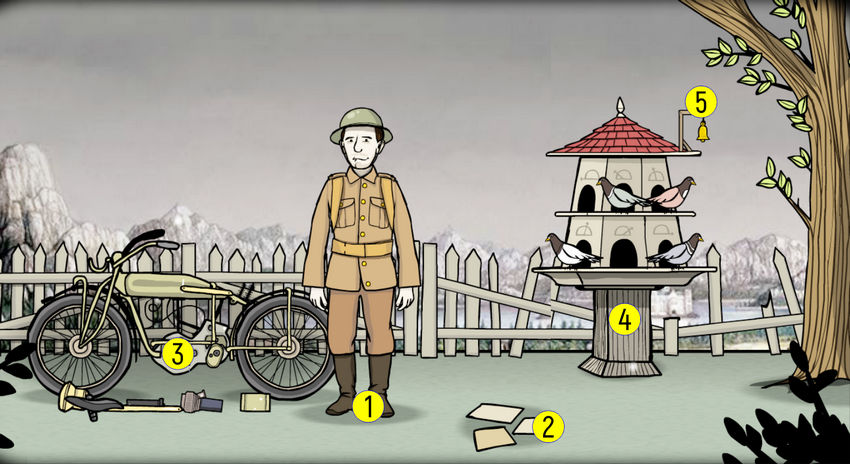 Rusty Lake Roots. Герой