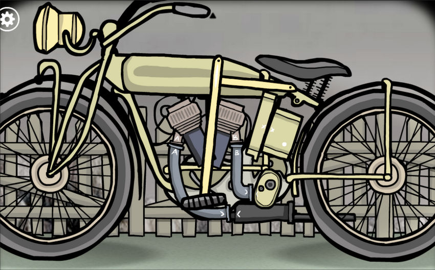 Rusty Lake Roots. Мотоцикл