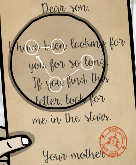 Rusty Lake Roots. Линза