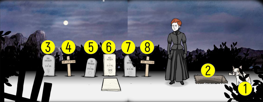 Rusty Lake Roots. Кладбище