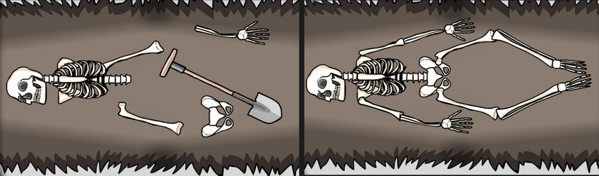 Rusty Lake Roots. Могила
