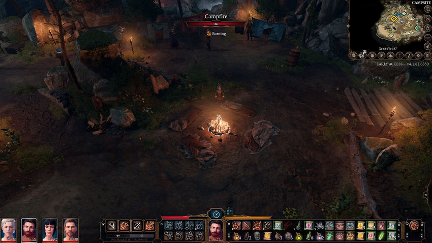 отдых в Baldur’s Gate 3
