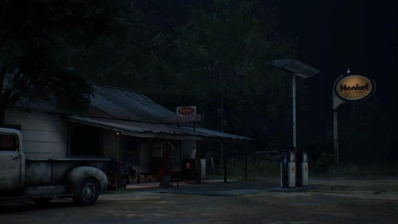Texas Chain Saw Massacre. Заправка