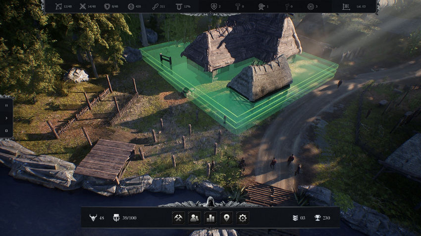 Robin Hood Builders of Sherwood. Настройка поселения