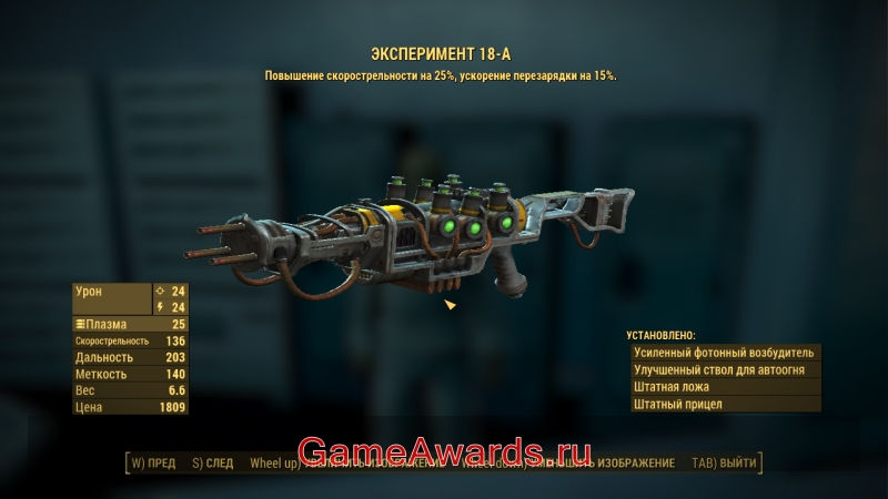 оружие fallout 4