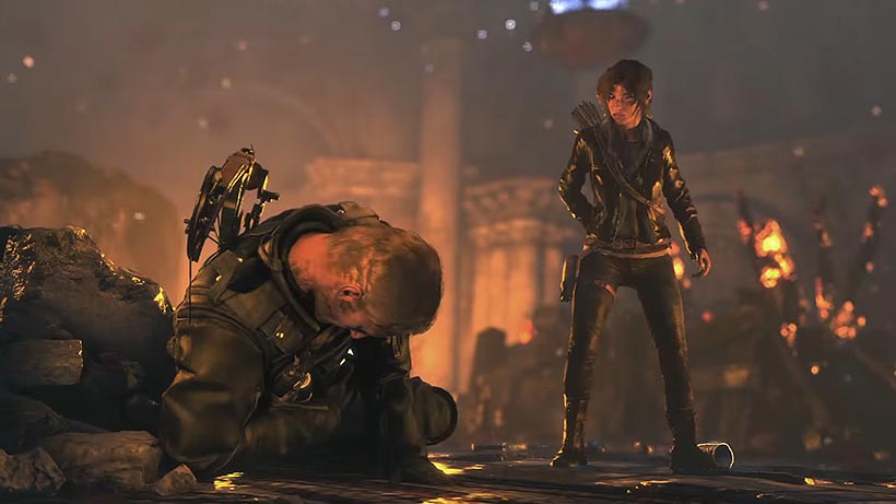 Rise of the Tomb Raider сражение с константином прохождение
