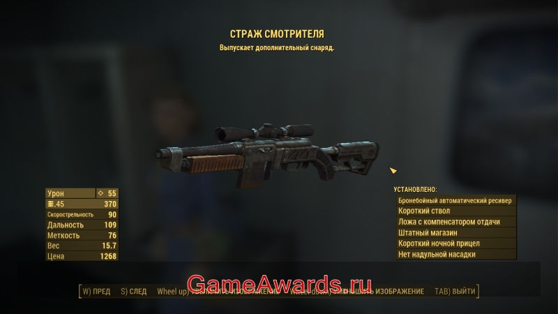 оружие fallout 4