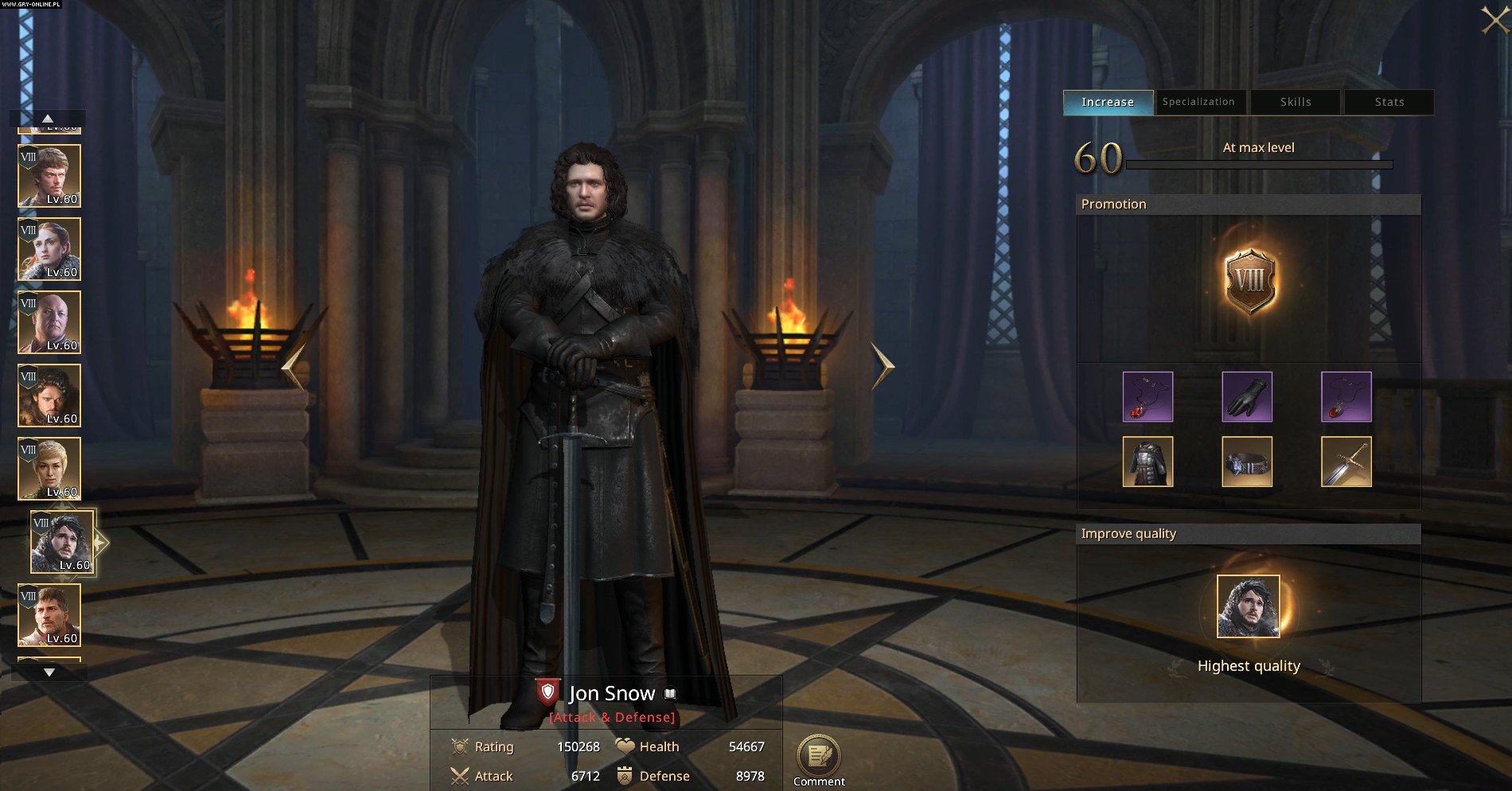 Game of Thrones: Winter is Coming