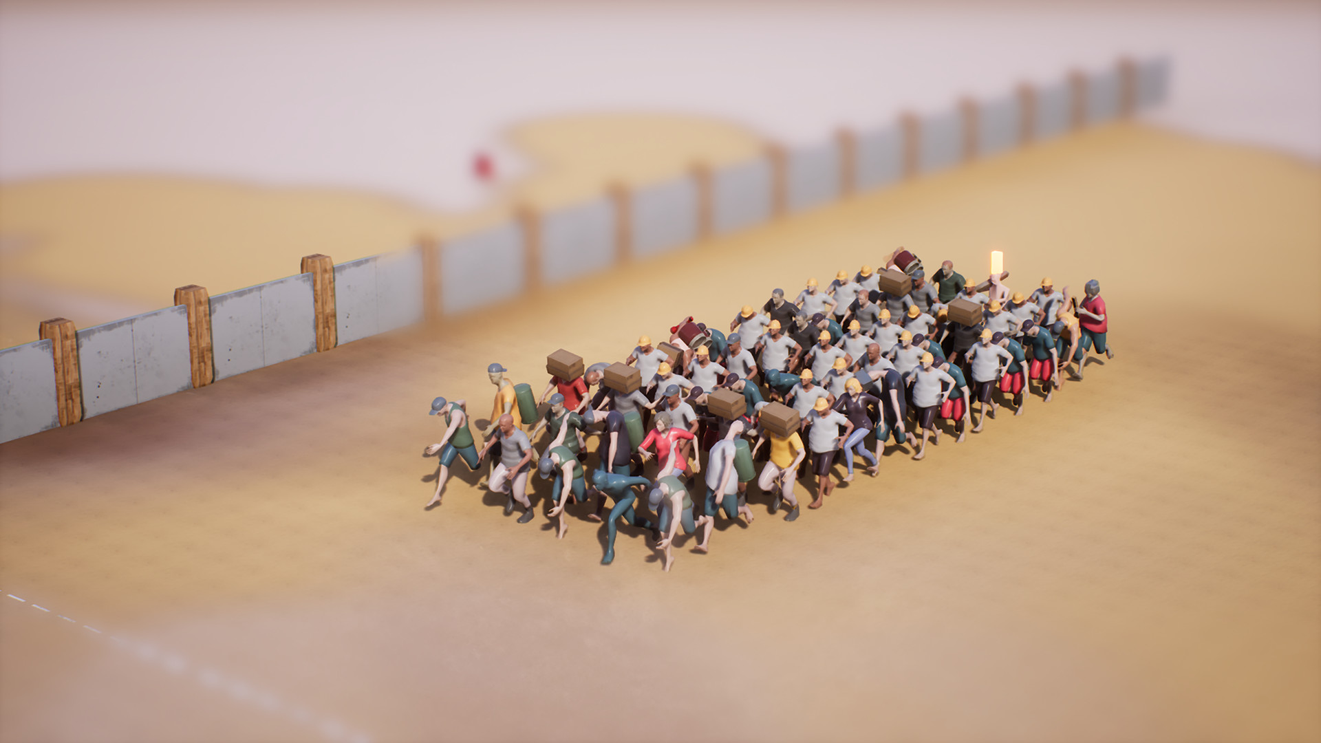Active Crowds