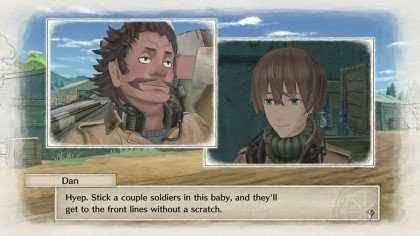 Valkyria Chronicles 4 скриншоты