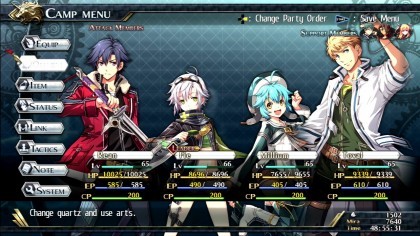 The Legend of Heroes: Trails of Cold Steel игра