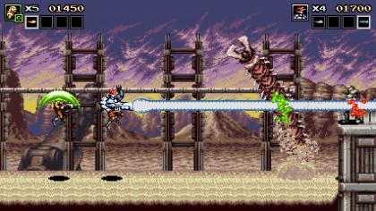 Blazing Chrome игра