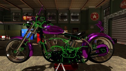 Motorbike Garage Mechanic Simulator скриншоты
