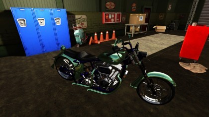 Motorbike Garage Mechanic Simulator скриншоты