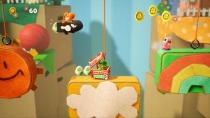 Yoshi's Crafted World игра