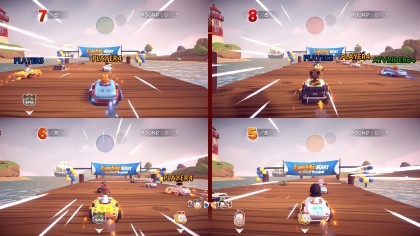 Garfield Kart: Furious Racing скриншоты