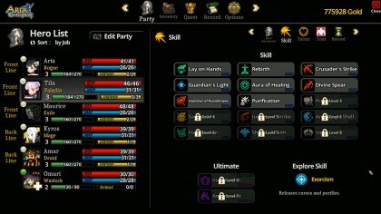 Aria Chronicle скриншоты