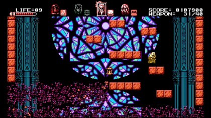 Bloodstained: Curse of the Moon скриншоты