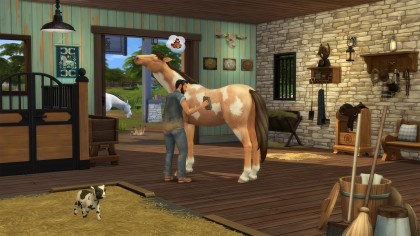 The Sims 4: Horse Ranch игра