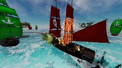 Pirate Dragons игра