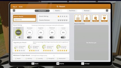 Hotel: A Resort Simulator игра