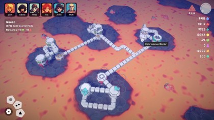 Stellar Settlers: Space Base Builder скриншоты