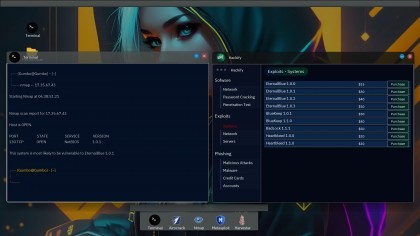 Anonymous Hacker Simulator скриншоты
