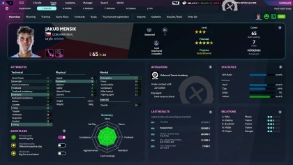 Tennis Manager 2024 скриншоты