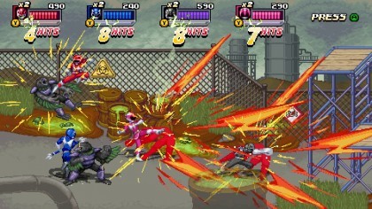 Mighty Morphin Power Rangers: Rita's Rewind скриншоты