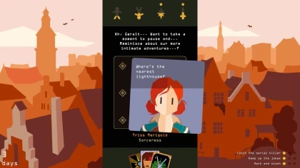 Reigns: The Witcher скриншоты