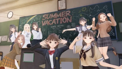 BLUE REFLECTION Quartet скриншоты