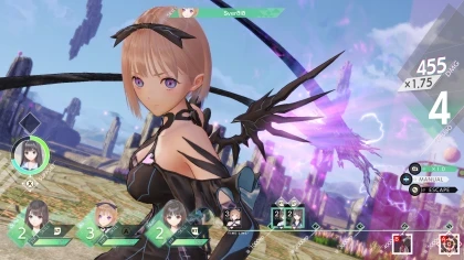 BLUE REFLECTION Quartet скриншоты