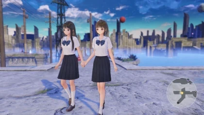 BLUE REFLECTION Quartet скриншоты
