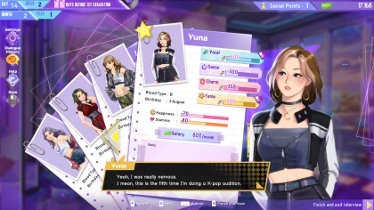 K-pop Idol Stories: Road to Debut скриншоты