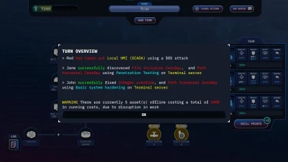 RxB - Cyber security management game скриншоты