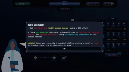 RxB - Cyber security management game скриншоты