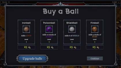 Runix: Pinball Roguelike скриншоты