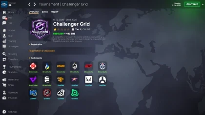 Esports Manager 2026 скриншоты