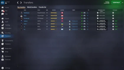 Esports Manager 2026 скриншоты