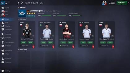 Esports Manager 2026 скриншоты