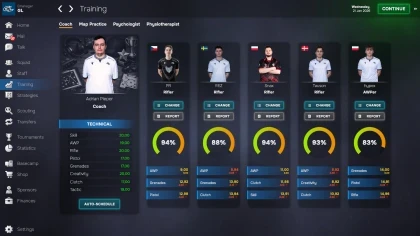 Esports Manager 2026 скриншоты