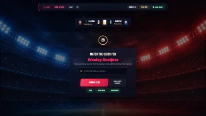 Two Clubs One Player скриншоты
