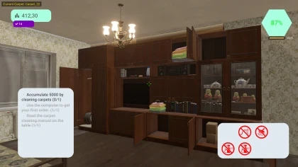 Carpet Cleaning Master скриншоты