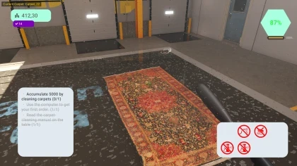 Carpet Cleaning Master скриншоты