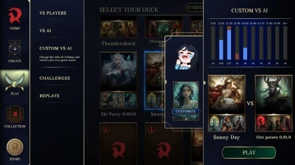 Ariokan - create your cards, break the Meta скриншоты