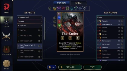 Ariokan - create your cards, break the Meta скриншоты