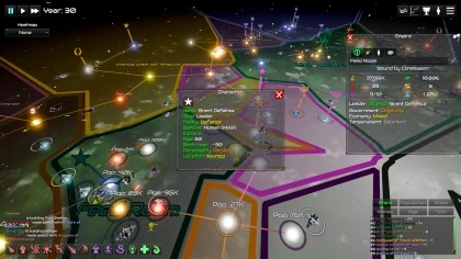 GalactiWar - Empire Simulator скриншоты