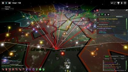 GalactiWar - Empire Simulator скриншоты