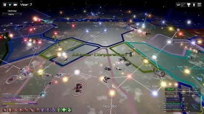 GalactiWar - Empire Simulator скриншоты